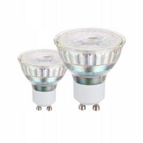 2x Led Gu10 Scob lemputės, 2.1w, 3000k, 250lm, šilta balta
