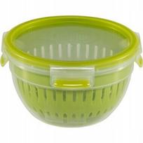 Emsa Clip&go maisto dėžutė vaisiams, 1,1 l, žalia