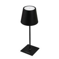 Led stalinė lempa Esperanza Miram, juoda, 3w, 300lm, su baterija