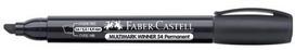 Faber-castell Multimark Winner 54 permanentinis markeris, juodas