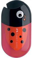 Dvigubas galąstuvas su trintuku Ladybird Faber Castel - Faber Castell