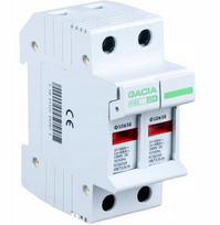 Pagrindas saugikliui 2p 10x38 32a 1000v Dc