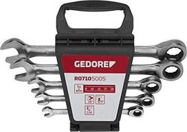 Gedore Red raktų su terkšle rinkinys, 5 vnt.