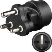 Adapter kelioninis tinklo Rpa, juodas
