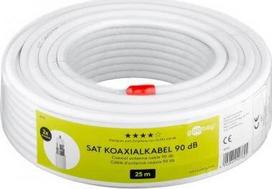 Goobay Rg6 90db 2xekr 25m koaksialinis kabelis