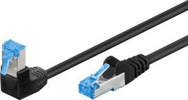 Lan kabel Goobay Cat 6a S/ftp 0.5m Rj45 kampinis