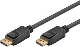 Goobay Displayport į Displayport kabelis, 3m, juodas