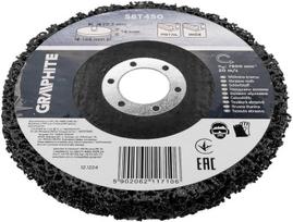 Šlifavimo veltinio diskas kampinei šlifuoklei 125mm 22,2mm Graphite