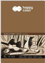 A5 eskizų bloknotas, 40 lapų, 80g, Happy Color