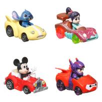 Hot Wheels Disney 4 autelių rinkinys: Stitch, Pelėda Miki