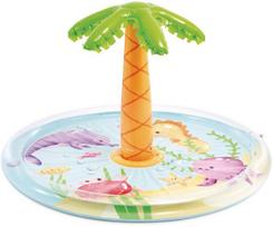 Pripučiamas baseinas vaikams su palmės motyvu Intex 173x104 cm