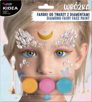 Kidea veido dažų rinkinys su deimantais "fėja"