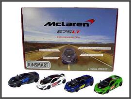 Kinsmart Mclaren 675lt 1:36 metalinis modelis