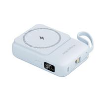 Atsarginis maitinimo šaltinis ("Power Bank") Power bank Kruger&matz 10000 Mah, belaidis, mėlynas