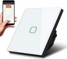 Maclean Mce716w Wifi jutiklinis šviesos jungiklis, baltas