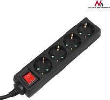 Maclean Mce196g prailgintuvas su 4 lizdais ir jungikliu, 3m