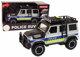 Policijos Suv automobilis su šviesos ir garso efektais