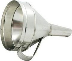 Cinkuotas metalinis piltuvas su plastikiniu antgaliu