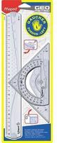 Maped geometrijos rinkinys 30 cm kairiarankiams