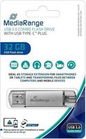 USB laikmena MediaRange Combo 32GB USB 3.1