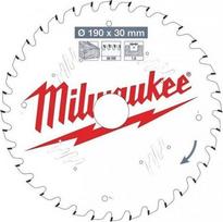 Milwaukee diskinio pjūklo diskas medienai 190mm, 30 dantų