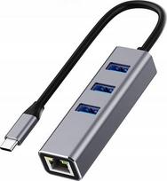 Usb-c Hub 3xusb 3.0 + Ethernet Rj45