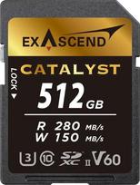 Atminties kortelė telefonui Exascend Catalyst Sd Uhs-ii V60 512gb atminties kortelė