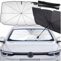Automobilio skėtis nuo saulės 140x77cm su dėklu