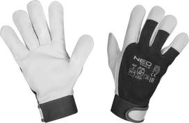 Darbo pirštinės iš ožkos odos, dydis 11", Neo Tools