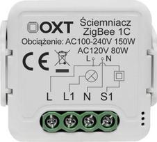 Oxt Mini pritemdytojas 1 kanalo Zigbee Tuya T265
