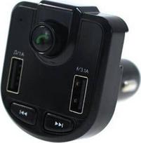 Fm Siųstuvas Bluetooth 12-24v 2xusb 3.1a Voltmeteris