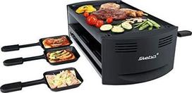 Elektrinis Raclette grilis Steba Rc 6, 1500w, 6 asmenims, juodas