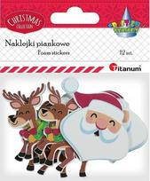 Putojantis Kalėdinis "titanum" "craft-fun" Lipdukas (12 vnt.)