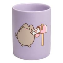 Pusheen stalionė rašymo reikmenims, keraminė, 10.5x8.5 cm