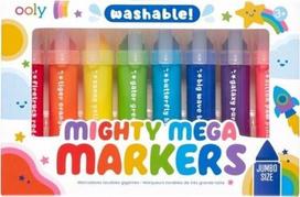 "Mighty Mega" plaunamieji markeriai 8 spalvų - ooly