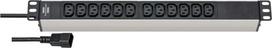 Brennenstuhl Alu-line 19" prailgintuvas, 12 lizdai, 2m