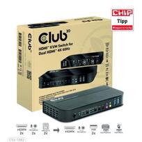 Club3D KVM Switch 4K60Hz 2x HDMI HDMI/2xUSB/Audio retail