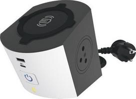 Legrand prailgintuvas su belaidžiu įkrovimu ir Usb-c, 2m