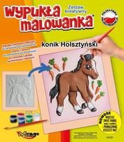 3d iškilioji spalvinimo knygelė "arkliukas" Mirage Hobby