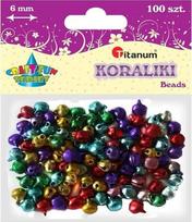 Metaliniai varpeliai 6mm 100vnt - Titanas