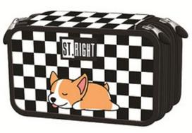 Daugiafunkcis rašiklinė su priedais: Corgi šachmatinė