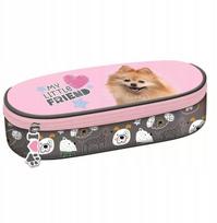 Stiprintas "mano draugas" "pomeranian" pieštukinė
