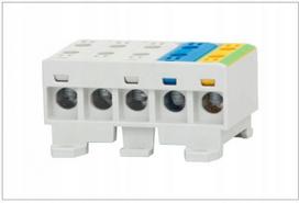 Jungiamoji šyna F-elektro 2,5-50mm², 5 polių, Ip20