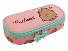 St. Majewski Pusheen Pink dėklas-maišelis su papildomu skyreliu