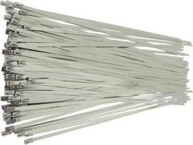 Nerūdijančio plieno jungiamoji juosta su rutuline spyna 8x500mm