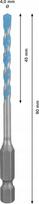 Bosch Expert Hex-9 daugiafunkcis grąžtas 4x45x90 mm 1/4"