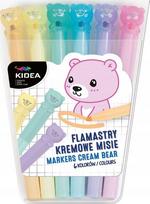 Kidea flomasterių rinkinys, 6 spalvos