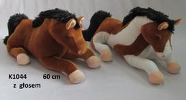 Minkštas pliušinis arkliukas su garsu, 60 cm