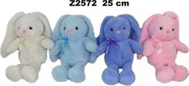 Minkštas pliušinis zuikis 25 cm - ilgos ausys, puiki dovana