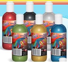 Plakatiniai dažai 250 ml, metaliniai aukso